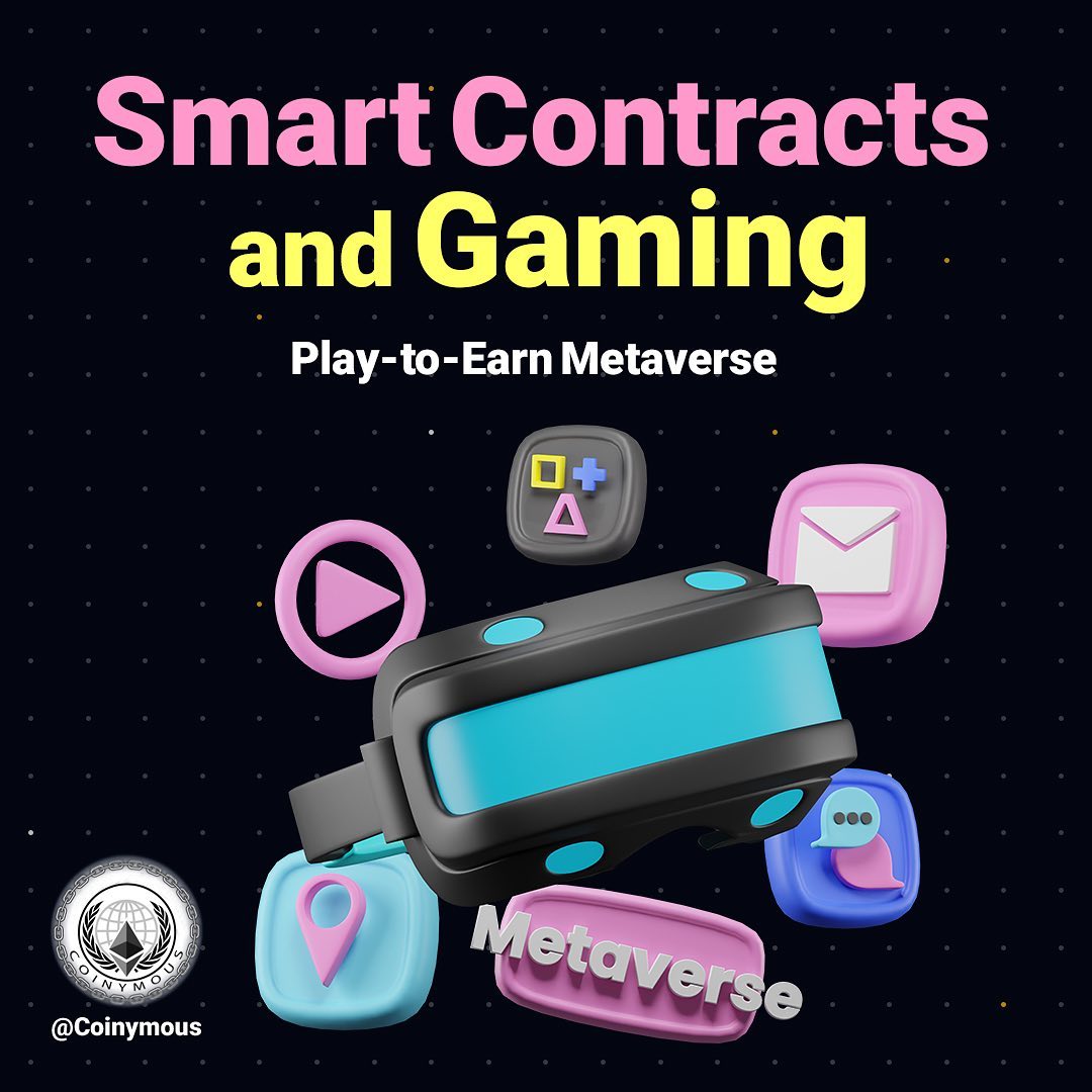 Smart Contracts and Gaming: Play-to-Earn Metaverse 🎮🌌