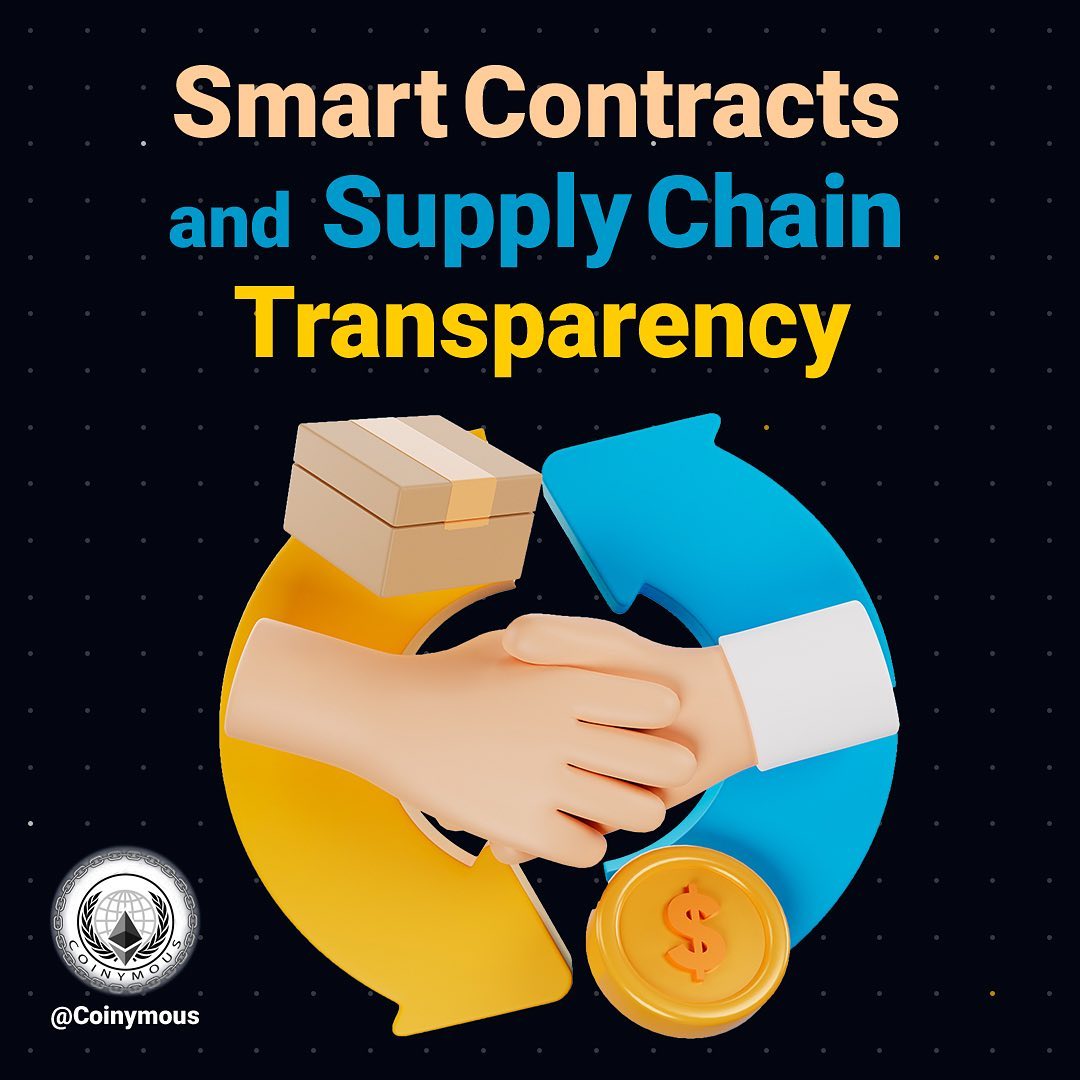 Smart Contracts and Supply Chain Transparency 🌐📦