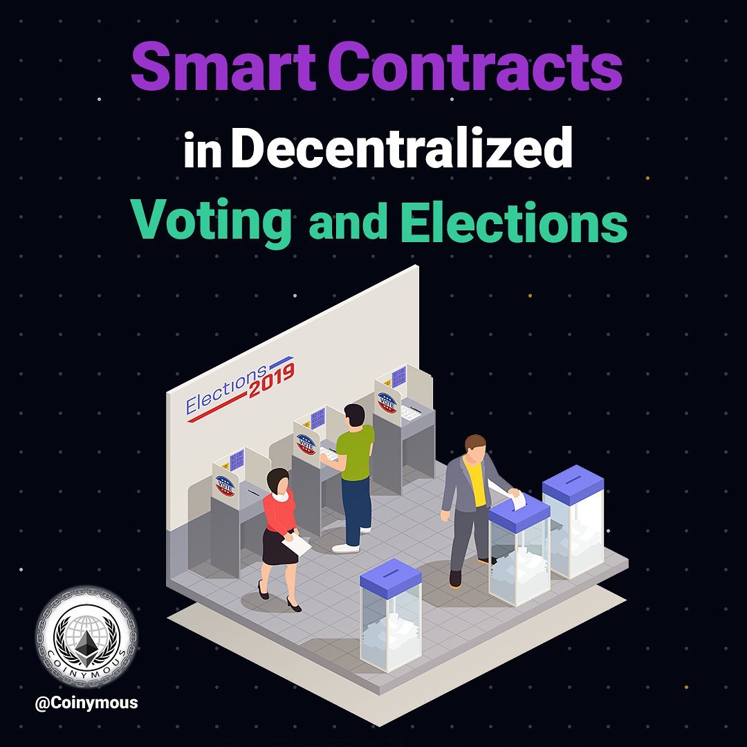 Smart Contracts in Decentralized Voting and Elections 🗳️🏛️