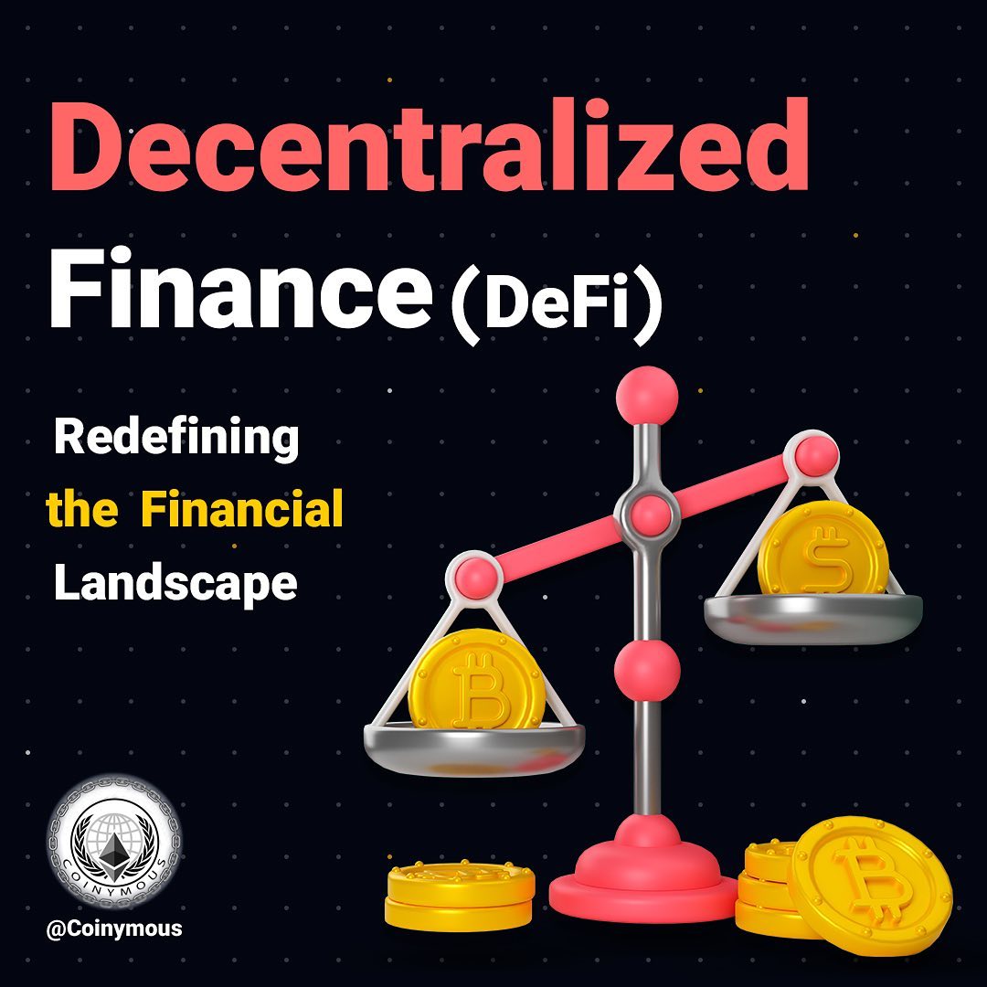 Decentralized Finance (DeFi): Revolutionizing the Financial Landscape 💱