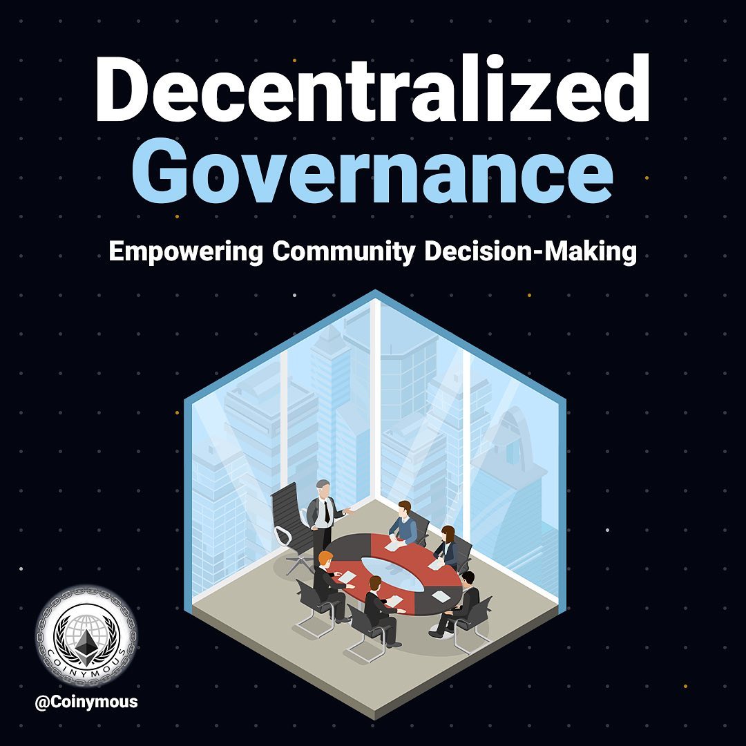 Decentralized Governance: Empowering Community Decision-Making 🗳️